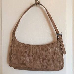 Vintage faux snake skin mini bag